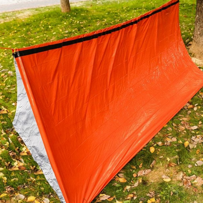 휴대용 캠핑 텐트 초경량 1인용 그늘막 백패킹 방수 텐트 등산 캠핑용 야외방 접이식 텐트형 야외용 설치