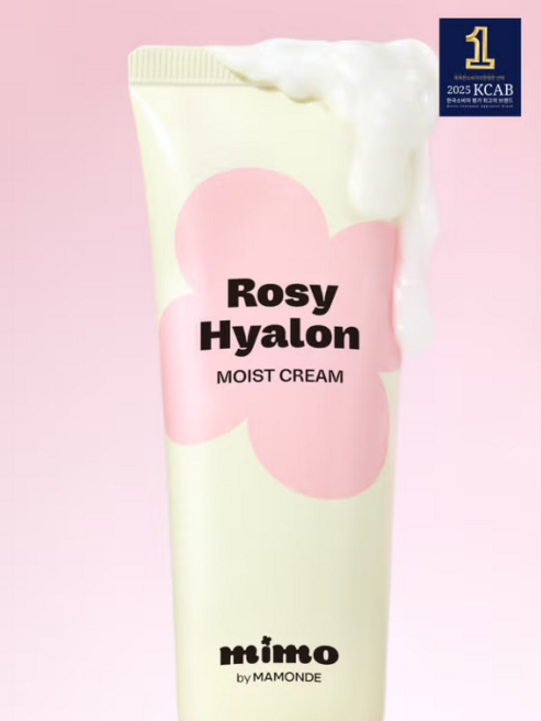 미모 바이 마몽드 로지-히알론 수분 크림, 1개, 60ml