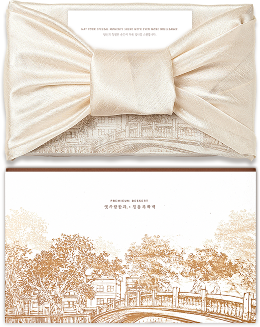 화백콜라보 도라지정과 한과 설 추석 명절 선물세트, 1세트, 350g