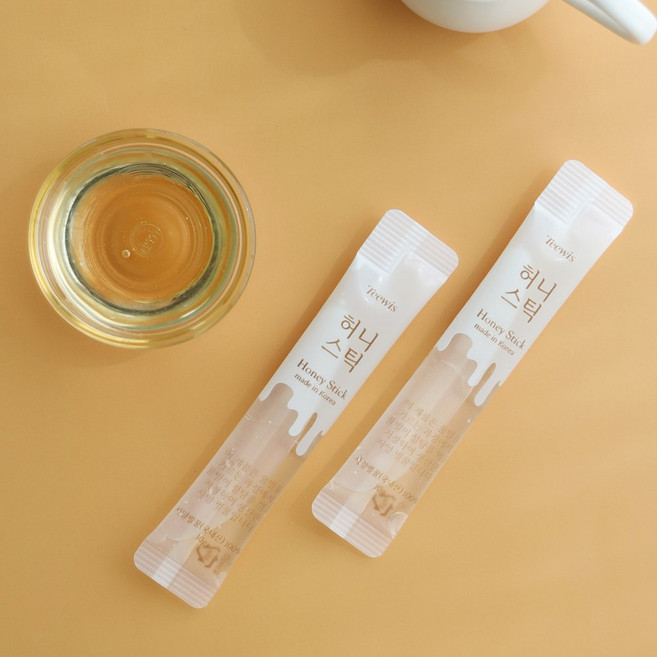 티위즈 데일리 벌꿀스틱 알뜰형 국내산 허니스틱, 90개, 10g