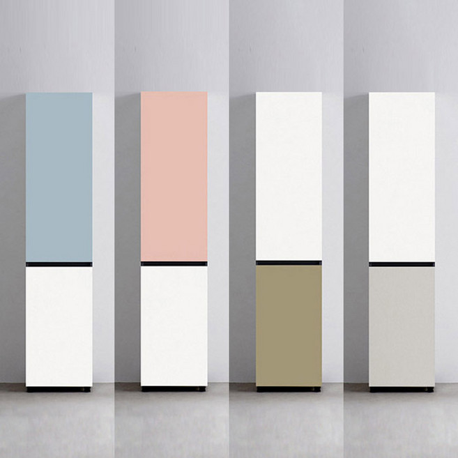 퍼스웰 속깊은광폭 컬러모듈 주방수납장 틈새장.수납형(HA_040), 올민트