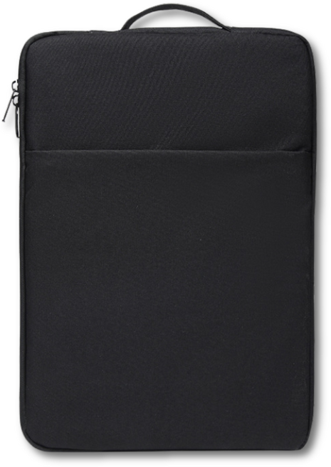 바이빈이 13인치 14인치 15인치 16인치 노트북 파우치 케이스, 1개, 블랙