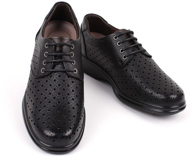 행텐 남자 여름 구두 펀칭 캐주얼화 시원한 컴포트화