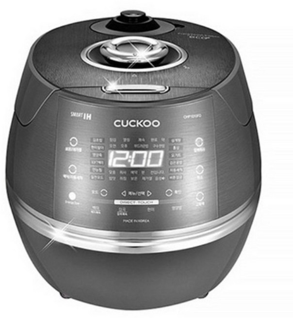 쿠쿠 IH 전기압력밥솥 10인용, CRP-CHP1010FD, Dark Silver