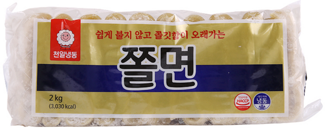 천일식품 쫄면(2K) 식당 밀당의고수쫄면, 28개, 2kg