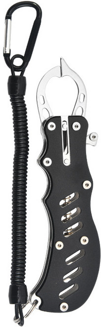 행운을파는낚시 행운 피싱 그립 립그립 랜딩 물고기집게 포셉, 01. 블랙, 1개