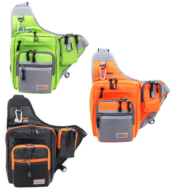 iLure루어낚시가방 루어가방 낚시가방 루어 보조가방 낚시용품, iLure루어낚시가방-오렌지