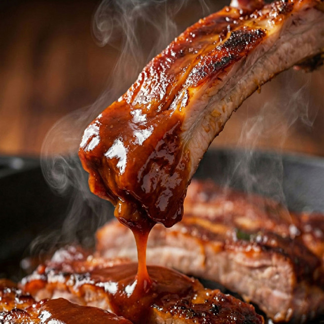 바베큐 빅 포크립 500g, 2개