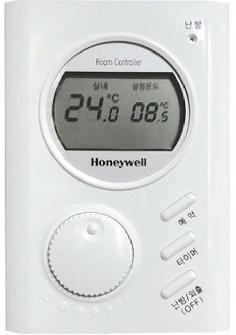 하니웰 디지털 온도조절기(이선식) DT200-R, HW1.DT200-R000(1:1방식)