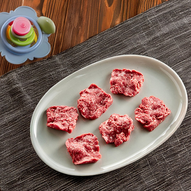 [마장동한우] 투뿔 한우 1++ 등급 우둔살 500g 1개