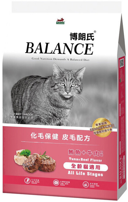 博朗氏 BALANCE 貓飼料 泌尿道保健 挑嘴配方 海洋魚+雞肉, 6kg, 1個, 牛肉