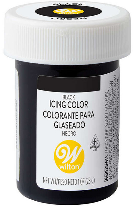 윌튼 NEW 아이싱칼라 블랙, 28.3g, 1개
