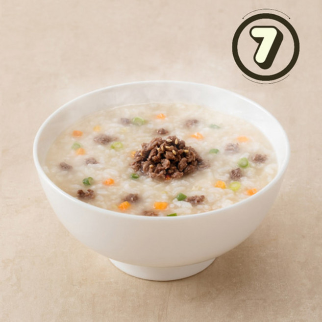 섬죽 소고기야채죽 300g x 7개