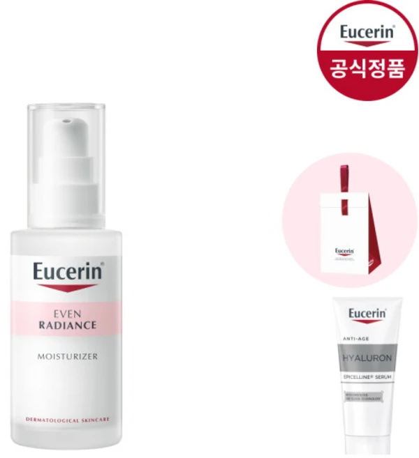[유세린] 이븐래디언스 모이스처라이저 50ml [증]에피셀린세럼7ml+리본선물상자, 1개 - 쿠팡