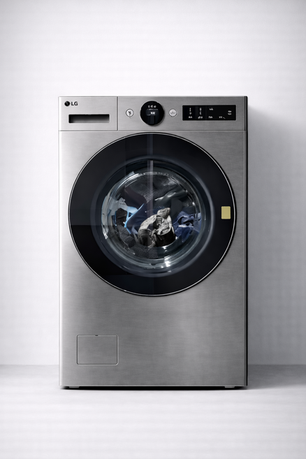 LG전자 트롬 오브제컬렉션 워시콤보 FH25VA 25kg + 15kg 방문설치, FH25VA(세탁25kg+건조15kg), 모던스테인리스