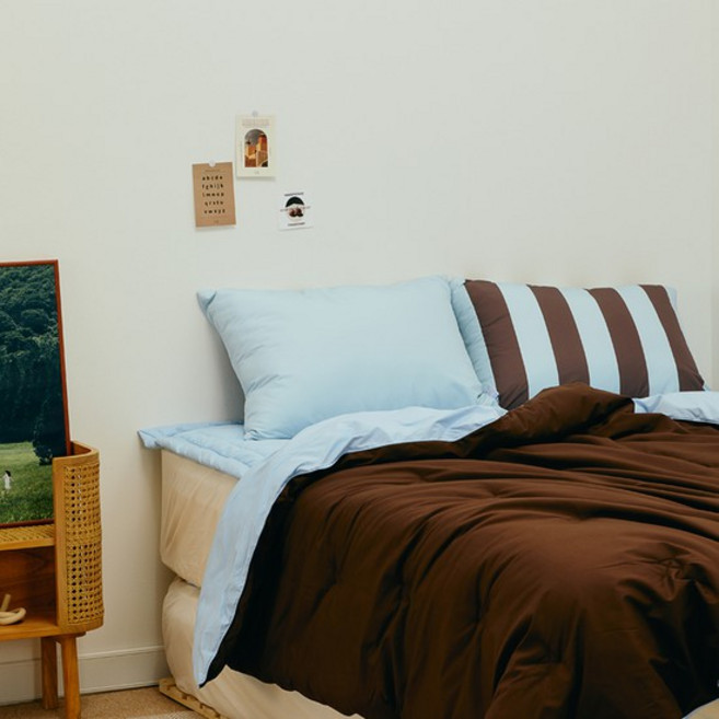 바디럽 바스락이불 5컬러 (S/싱글)고밀도 호텔식 먼지없는 양면 차렵이불