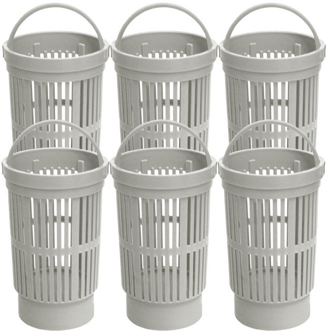 플라스틱 씽크망 C타입 대형, 6개, 1개입