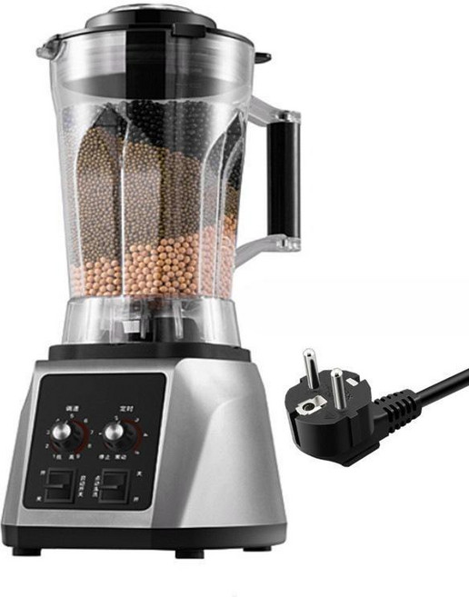 업소용 얼음갈리는 믹서기 카페 블렌더 독일기술 진공 쥬수 콩국수 스무디 한국전용콘센트, 단일사이즈, 6리터 블렌더