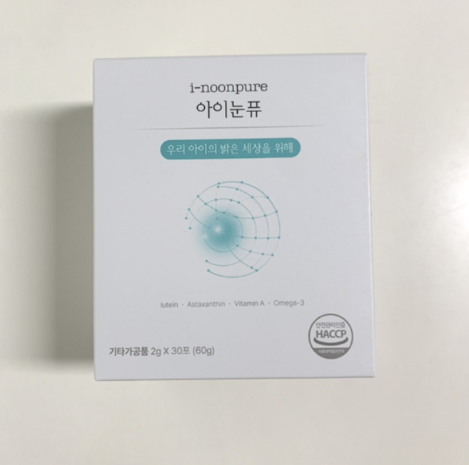아이하이 아이눈퓨 1개월 30포 블루베리맛, 4박스