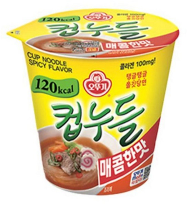 오뚜기 컵누들 매콤한맛 컵 30개 1세트, 9개