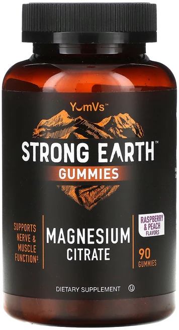 염브이스 YumVs strong Earth 구미젤리 마그네슘시트레이트 라즈베리 & 복숭아 구미젤리 90개126674원산지:기타, 염브이스 YumVs, strong Earth 구미젤리,, 1개 - 쿠팡