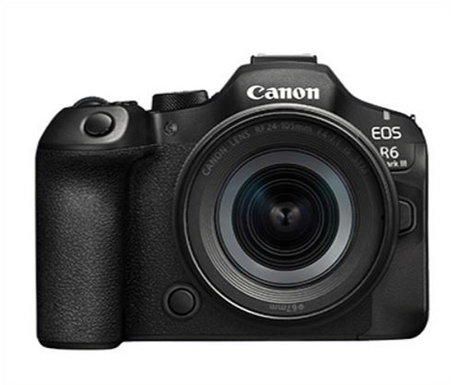 Canon 全片幅無反光鏡相機 高速連拍 五軸防震 清晰成像, R6M3/RF 24-105mm STM 鏡頭組