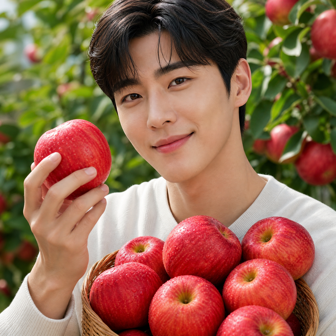 선착순100명특가 사과창고개방 꿀사과 부사 초특가중, 1박스, 1.5kg(대과 <세이프강추>국내산BEST)