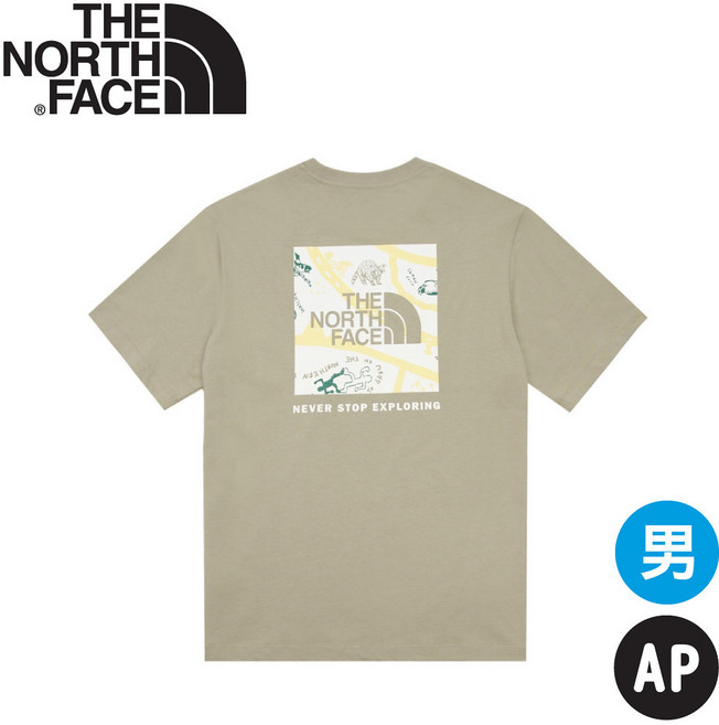 The North Face 男 趣味印花短袖T