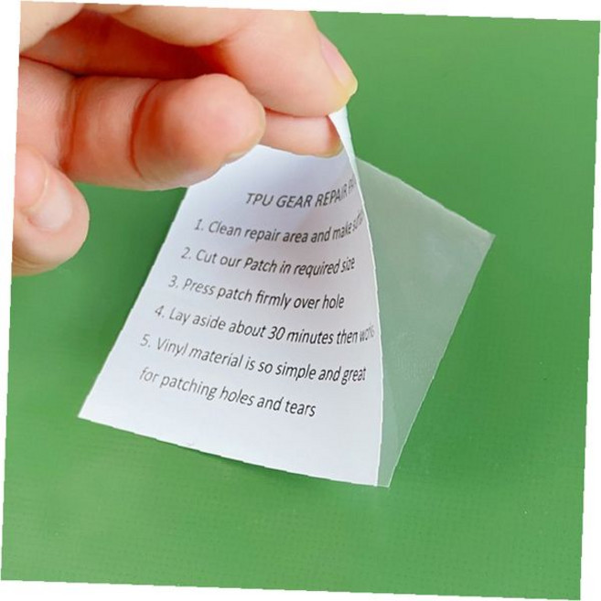 야외 천막 방수 수선 테이프 캠핑 타프 찢어짐 보수 강력 접착 방수 패치 다량, 1개