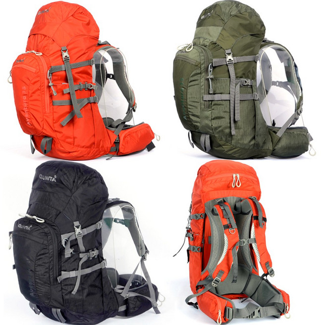 쿤타 아벤츄라 35L 경량 등산배낭 산행 하이킹 멜빵조절가능, 블랙