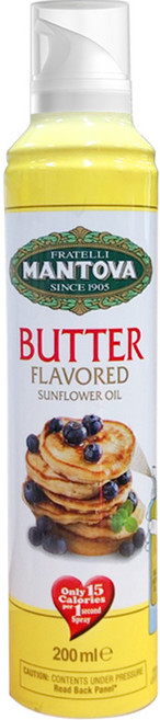 만토바 해바라기 오일 스프레이 버터향, 200ml, 1개