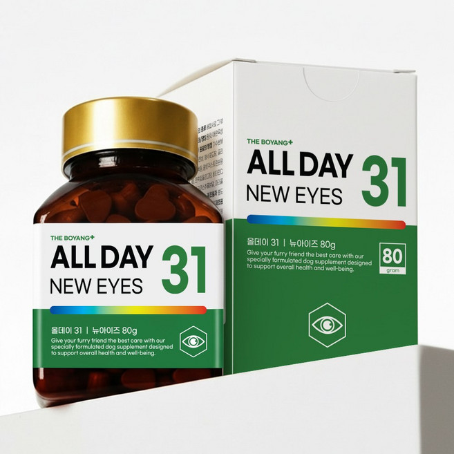 더보양 올데이31 강아지 영양제, 160정, 눈물개선/눈건강, 1세트