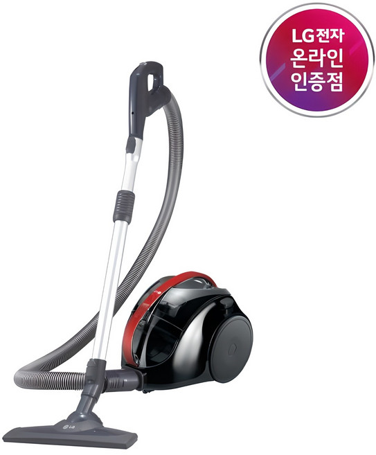 LG전자 싸이킹 POWER 진공청소기, C40RFHT, 레드