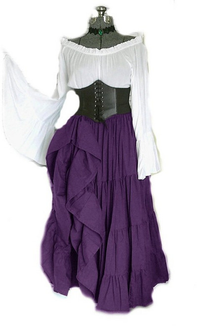 르네상스 중세 코르셋 드레스 오프숄더 경성원피스 연극 공연의상