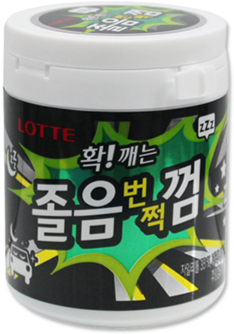 롯데웰푸드 졸음 번쩍 껌, 87g, 6개
