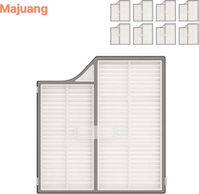 마쥬앙 로보락 S9 Max V ultra 호환 먼지 HEPA 필터 로봇청소기 소모품, 8개, S9 맥스 울트라 먼지필터