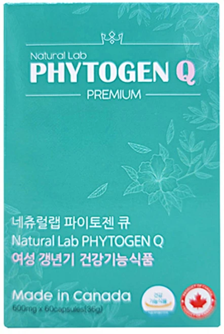 올더파인 네츄럴랩 파이토젠 큐 여성 갱년기 영양제 36g, 60정, 1개 - 쿠팡