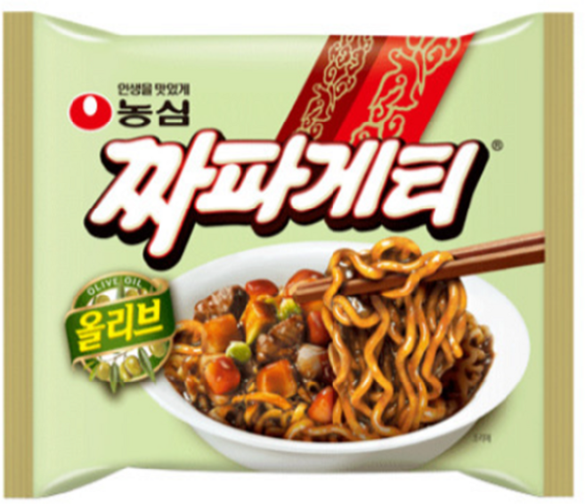 농심 올리브 짜파게티 박스, 20개