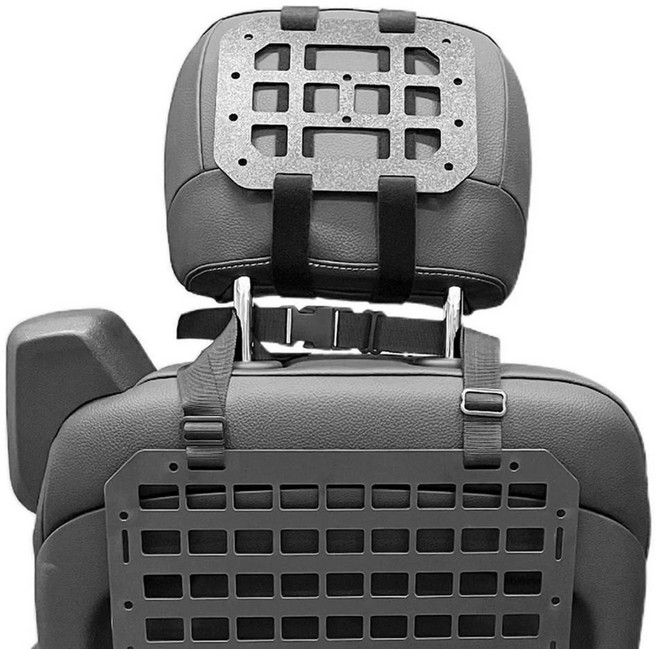 차량용 몰리 패널 자동차 헤드레스트 도구 마운트 부품 스지 랙 시트 백 오거나이저, 선택: 기본, 1개