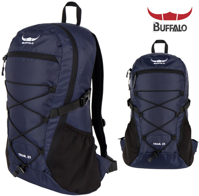 버팔로 소형배낭 트레일 등산가방 데일리백팩 22, 네이비