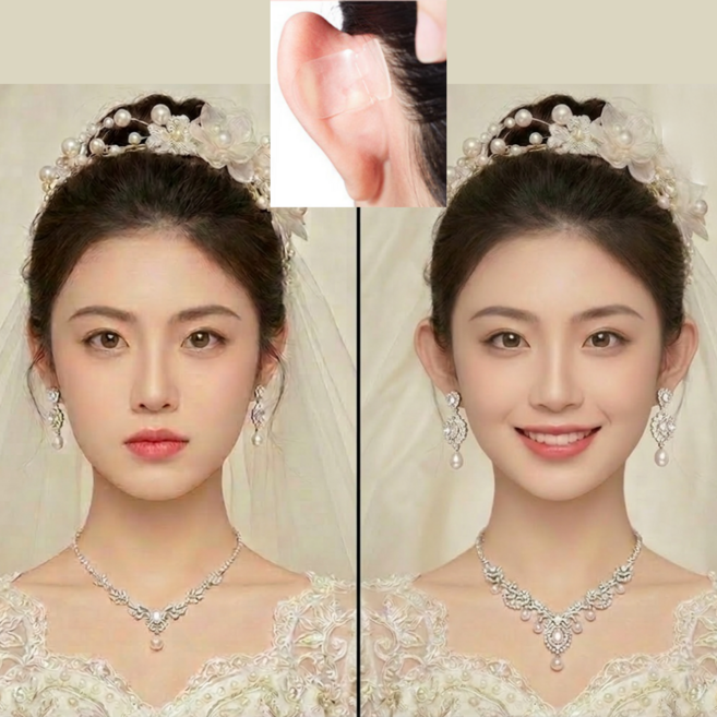 LIVORA 누운귀 엘프귀 귀성형 테이프 스티커, 60개, 투명