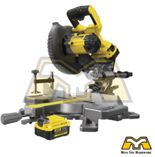 史丹利 STANLEY S20V 185mm 角度切割機 含 2 顆 4.0Ah 電池 公司原廠貨, 1個