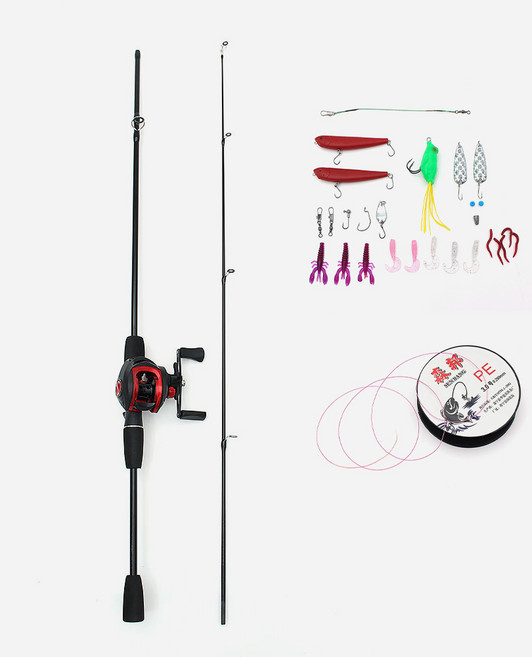 굿캐스팅 베이트 릴+루어+낚싯대세트