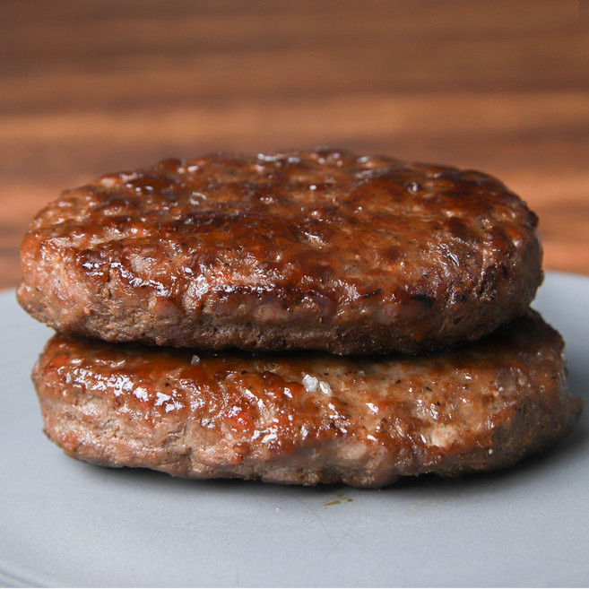 수제 떡갈비 냉동 한우 한돈 함박 햄버거 패티, 맛있는 한우 한돈 떡갈비 4팩, 130g