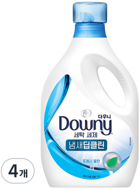 다우니 프리미엄 블루 액상세제 본품, 1.9L, 10개