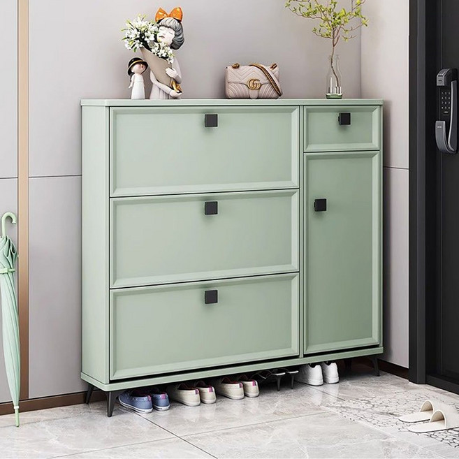 현관 다용도 수납 신발장 아파트 원룸 신발정리대 서랍수납장, M02 1000*180*1180(mm), 3단