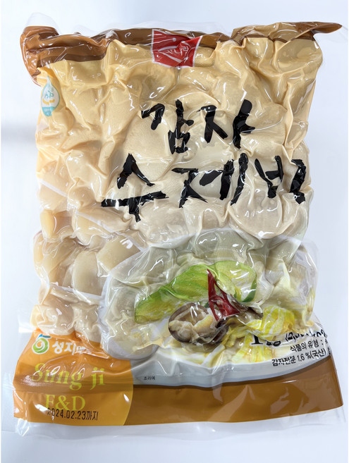 맛나랑 감자수제비, 1개, 1kg