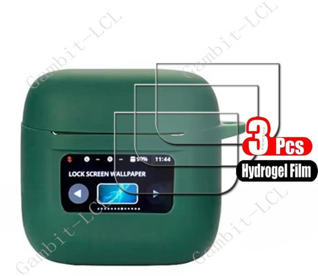 소프트 하이드로겔 필름 보호 화면 보호기 커버, 1개, 1. JBL Tour Pro 2 / A. 3개 조...