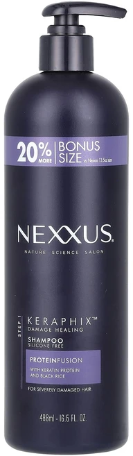 Nexxus Keraphix™ 샴푸 심한 손상 모발용 488ml(16.5fl oz), NexxusKeraphix샴푸심한손상모발용488ml16, 1개, 488ml - 쿠팡