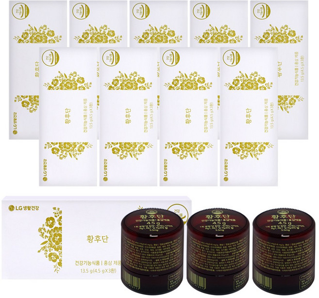 생활정원 황후단 시식용 30일분 홍삼 환, 1개, 30회분